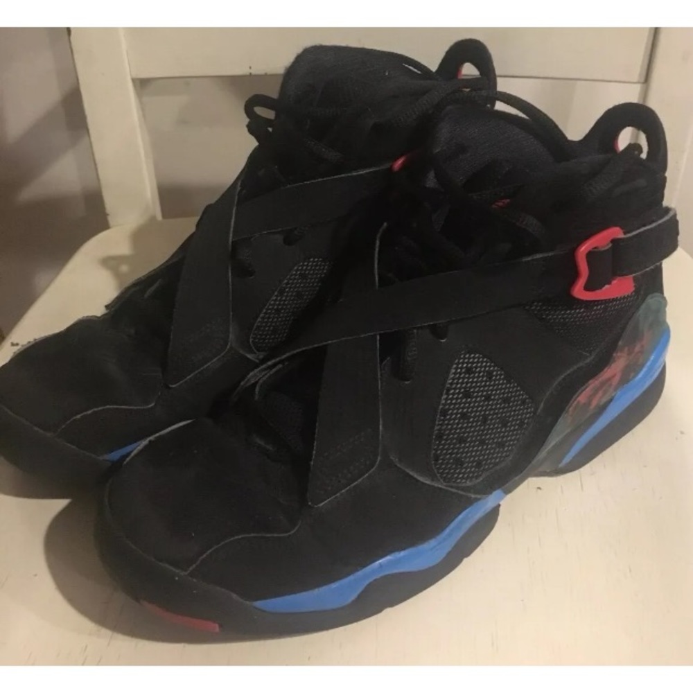 SOLD Nike Jordan 8.0 - Black/Blue/Red - 6.5Y